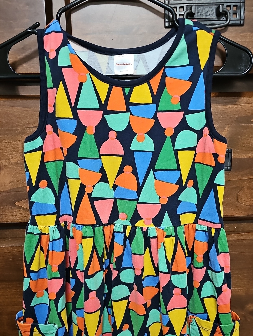 Hanna Andersson Ice Cream Cone Design Dress